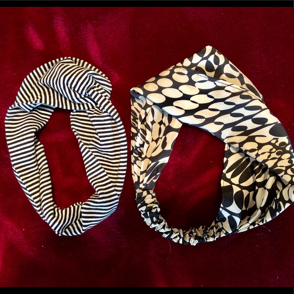2 Fabric Headbands